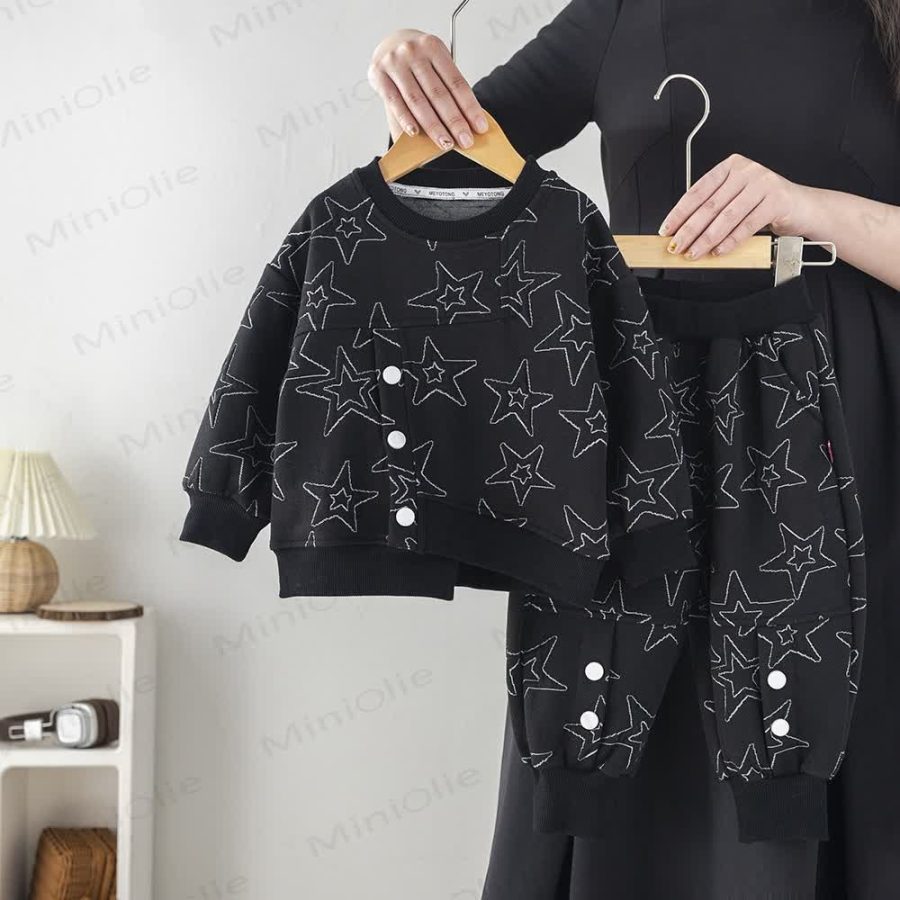 Baby Toddler Boy Star 2-piece Set