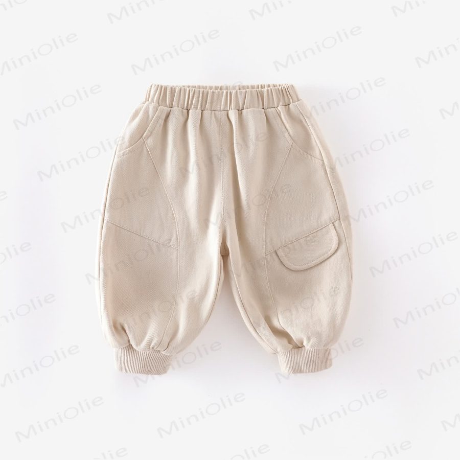 Baby Toddler Boy Solid Color Cargo Pants